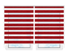 Рулонные шторы мини День Ночь Бергамо 219 цена. Купить в «Мастерская Жалюзи»