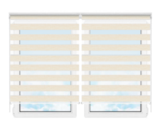 Рулонные шторы мини День Ночь Бергамо 222 цена. Купить в «Мастерская Жалюзи»