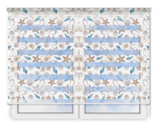 Стандартные рулонные шторы День Ночь Маера-033 цена. Купить в «Мастерская Жалюзи»