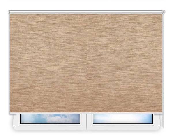Стандартные рулонные шторы Ямайка-светло-бежевый цена. Купить в «Мастерская Жалюзи»