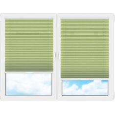 Плиссе (шторы, жалюзи) краш перл лайм