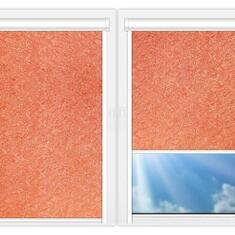 Рулонные шторы UNI Шелк-коралл