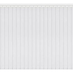 Тканевые вертикальные жалюзи Сиде-блэкаут-белый